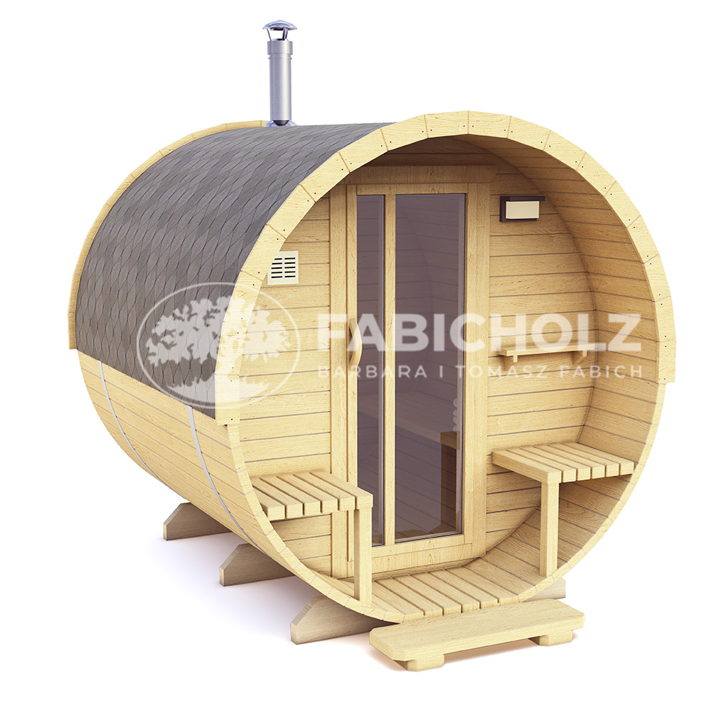 Sauna Circle Medium Open 240